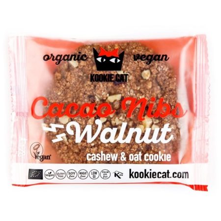 Gluten Free Cookie Cacao Nibs Walnut-ladybio organic food lebanon